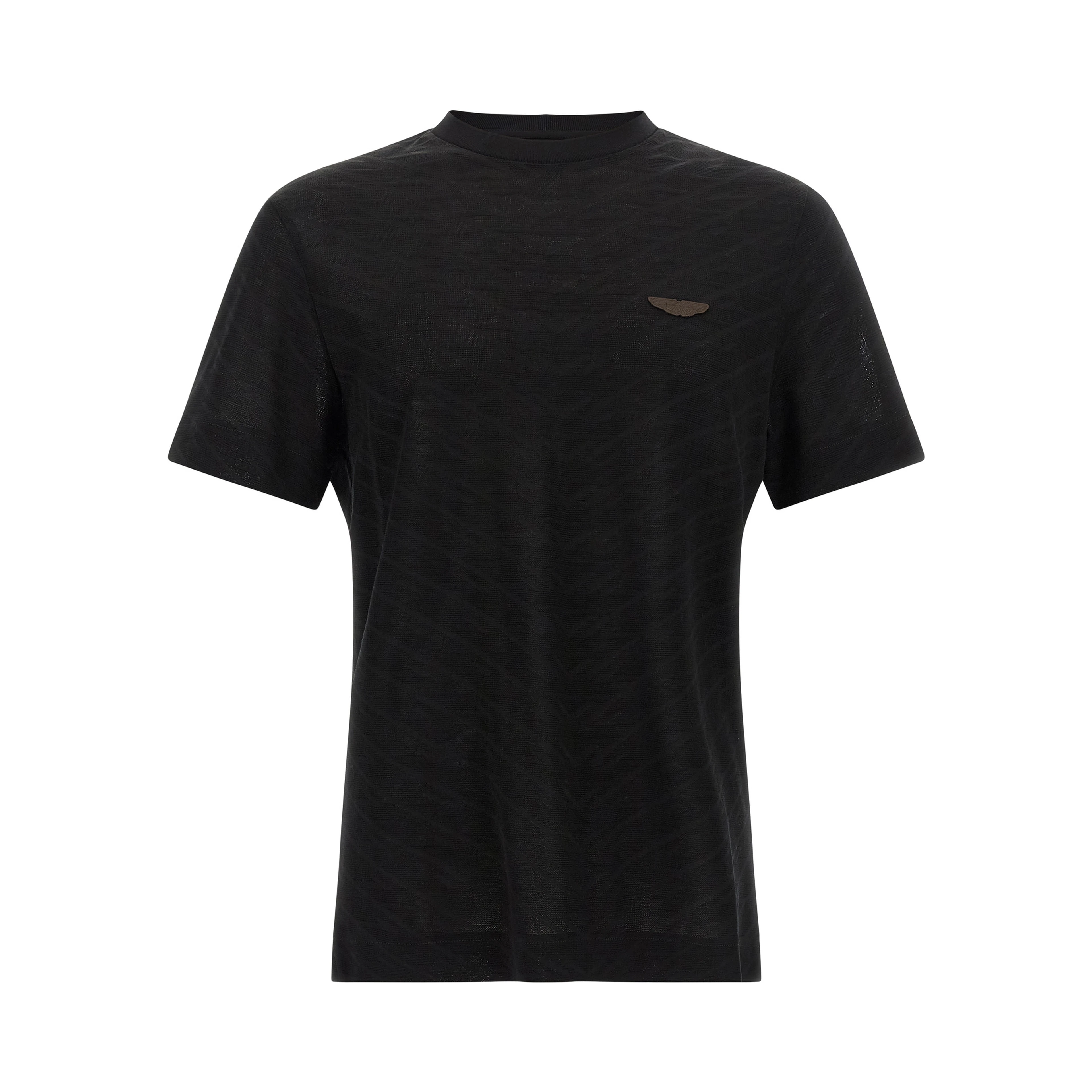 Black Cotton T-Shirt
