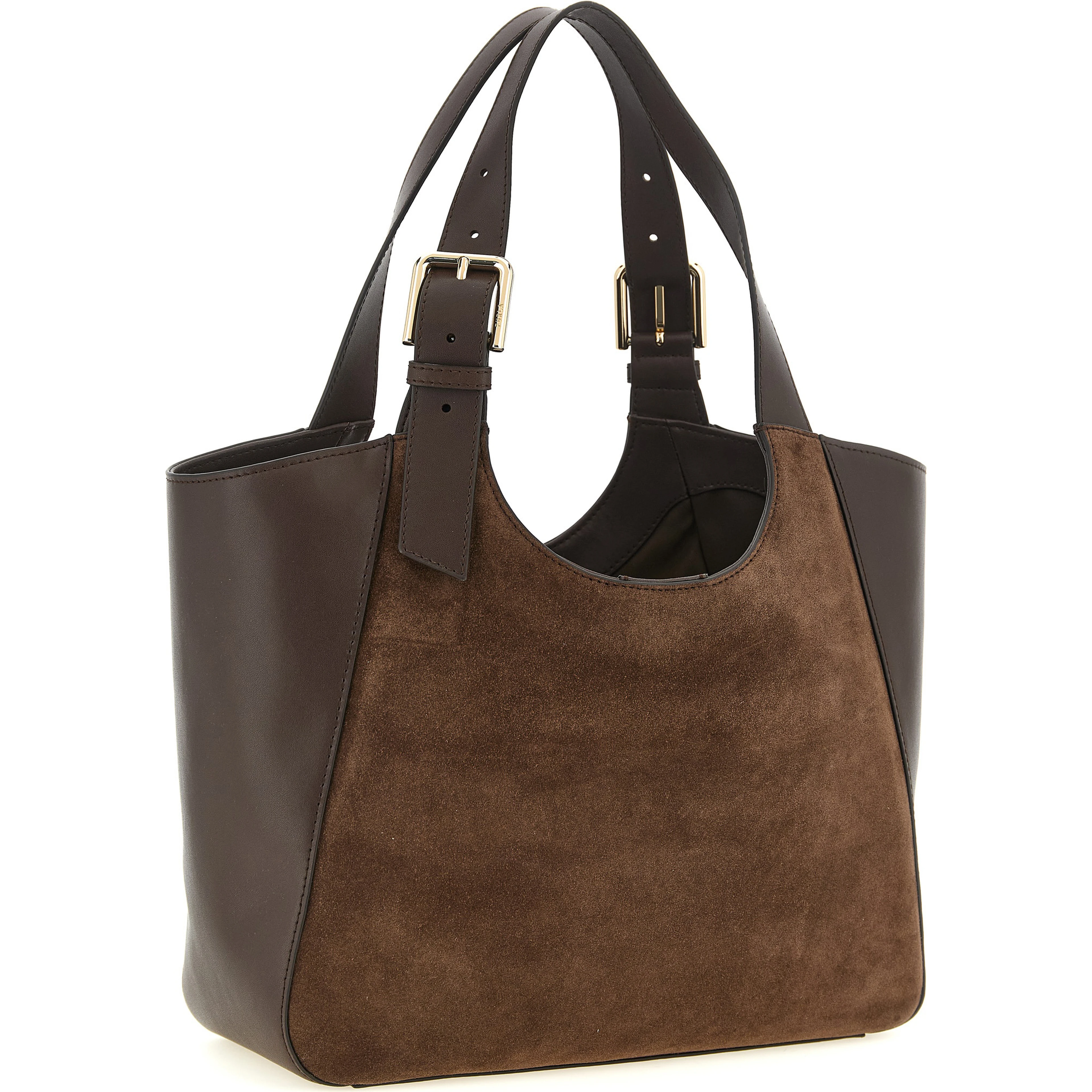 Brown Calfskin Tote Bag