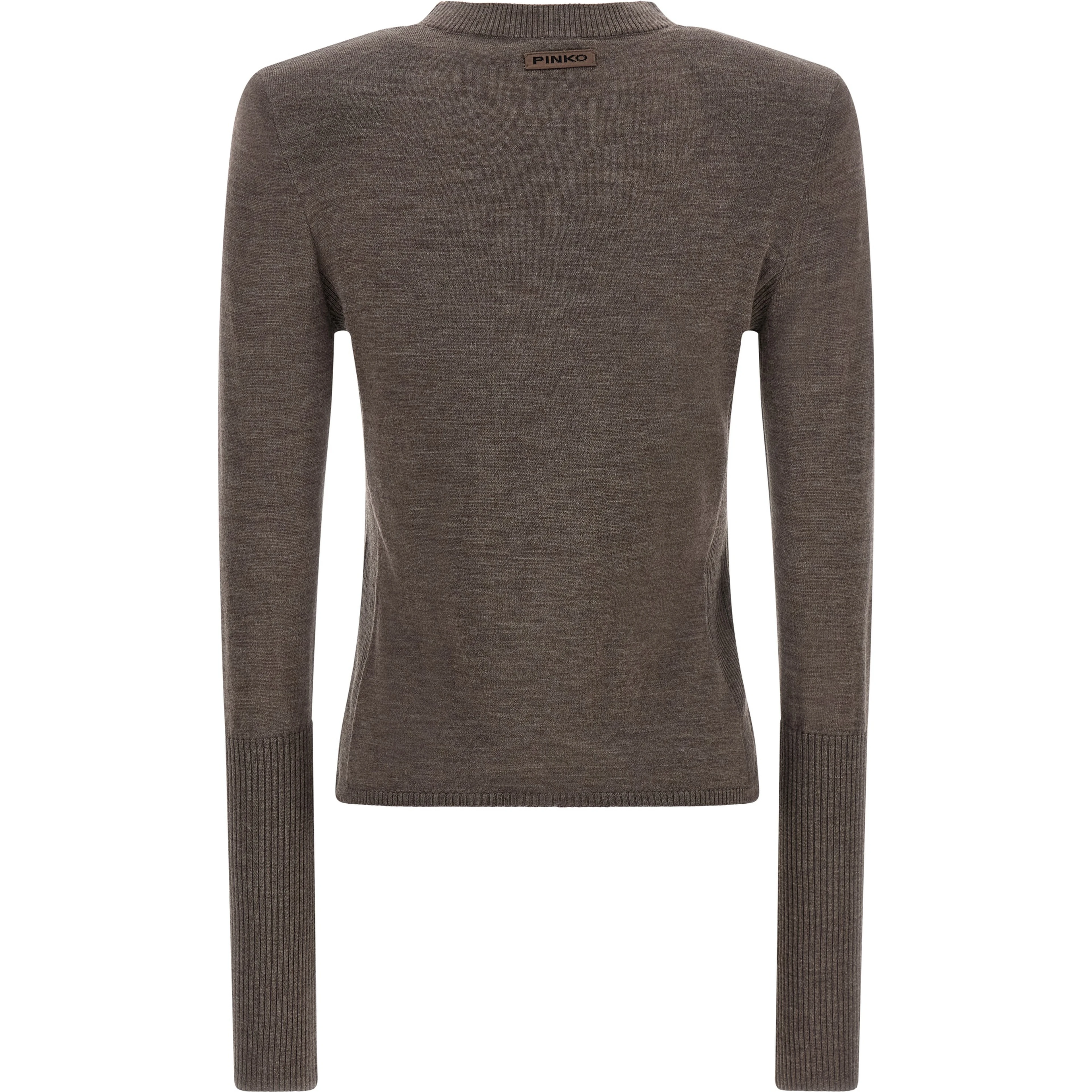 Brown Wool Cardigan