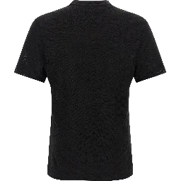 Black Cotton T-Shirt