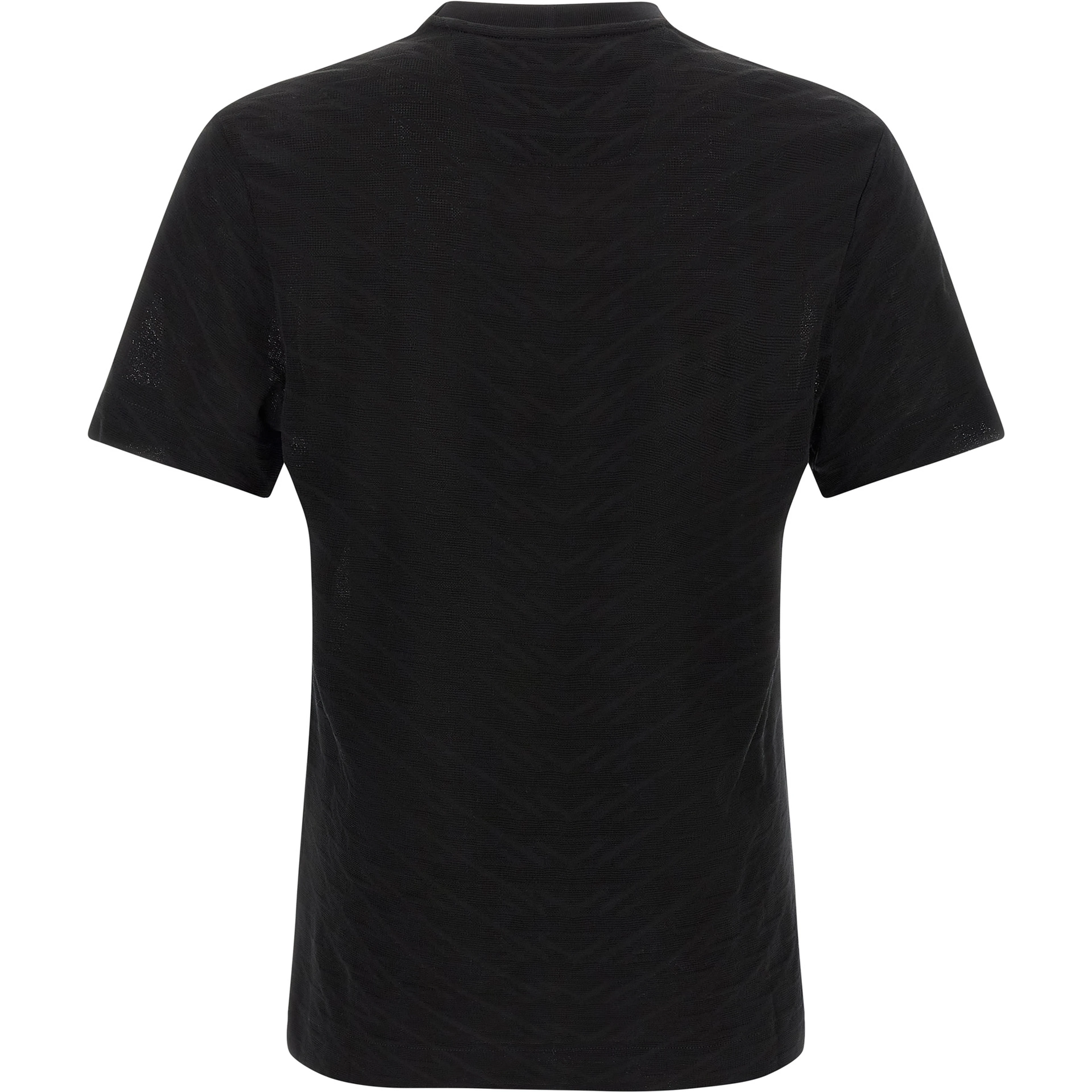 Black Cotton T-Shirt