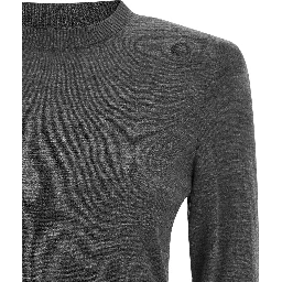 Gray Wool Cardigan