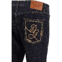 Blue Cotton Jeans Denim