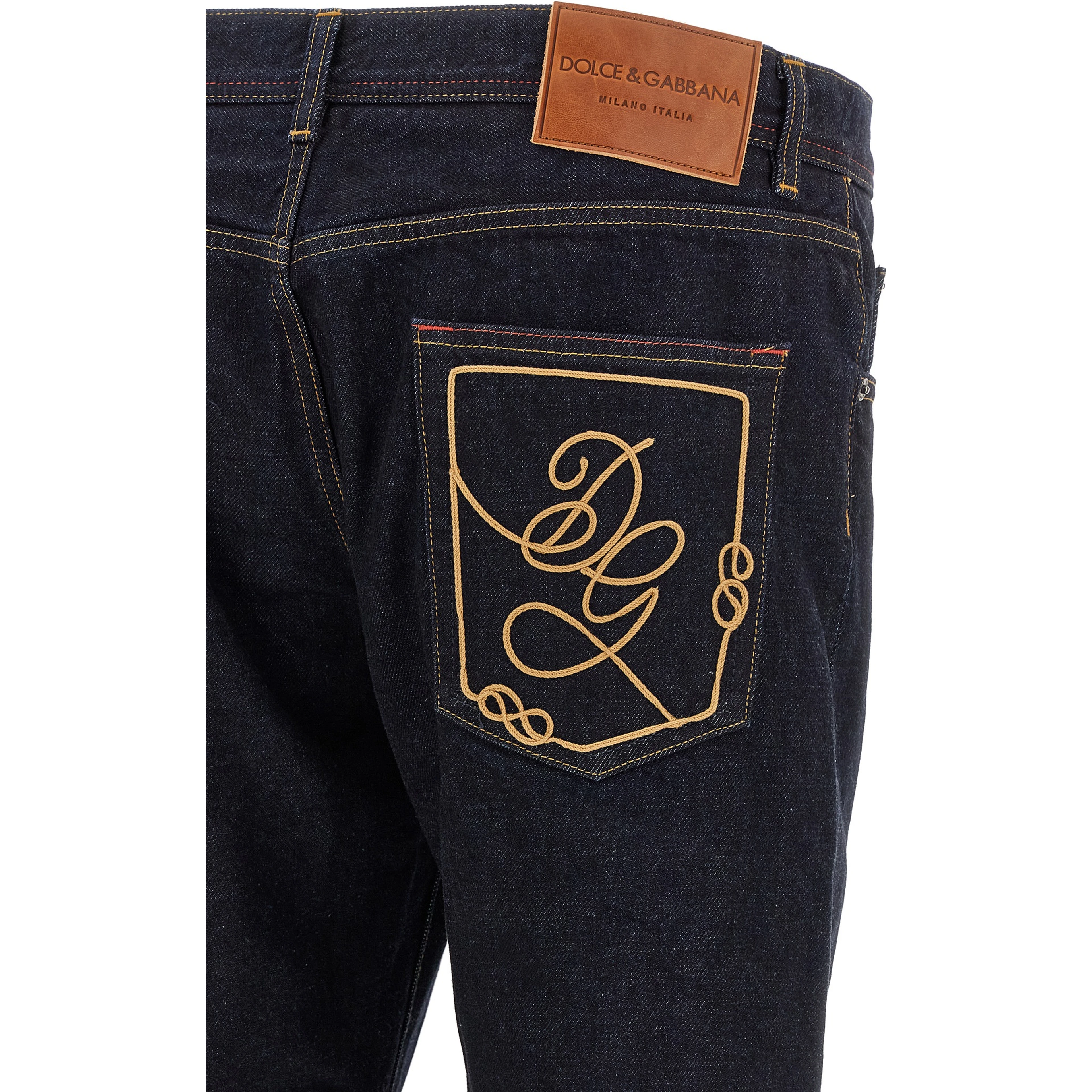 Blue Cotton Jeans Denim