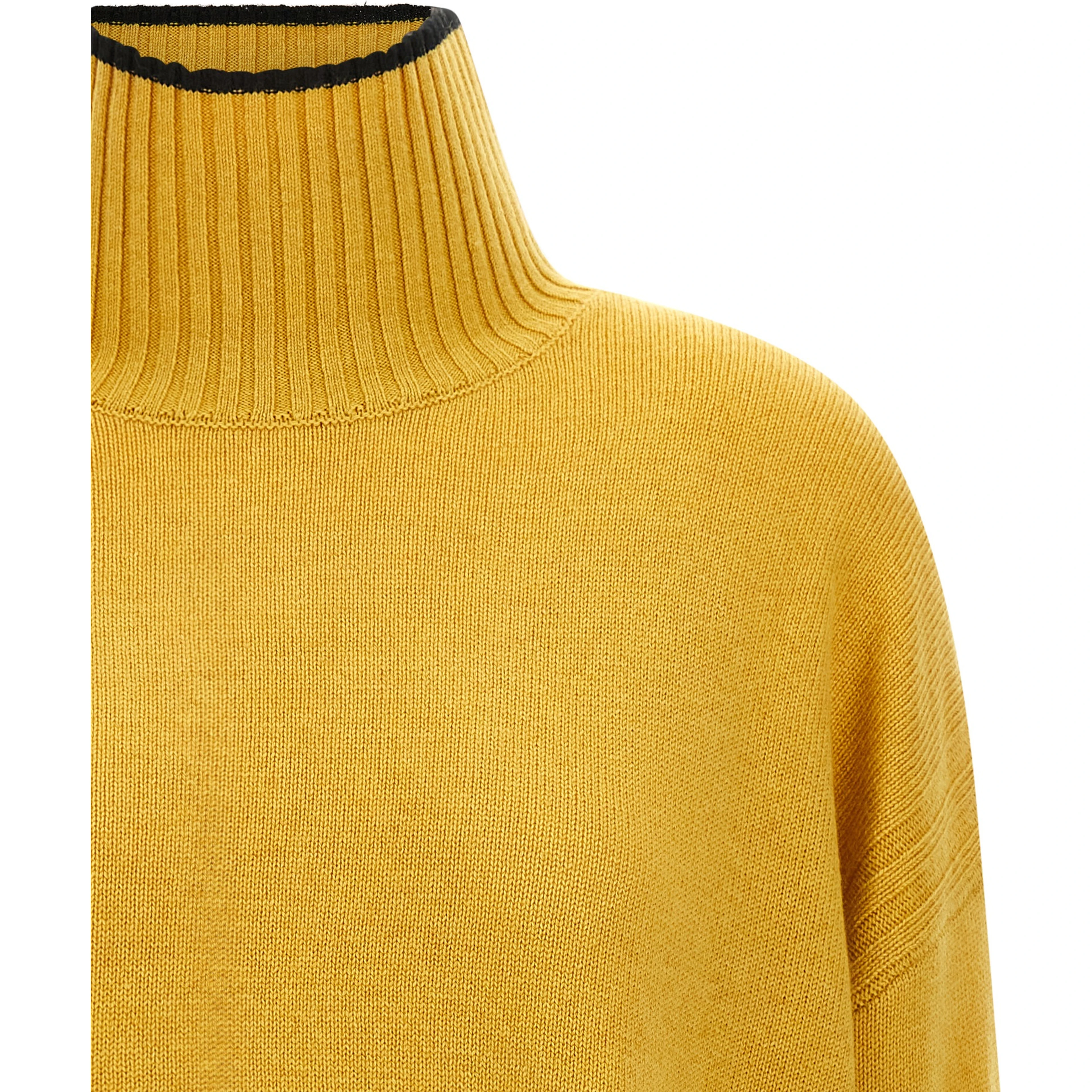 Bicolor Wool Cardigan