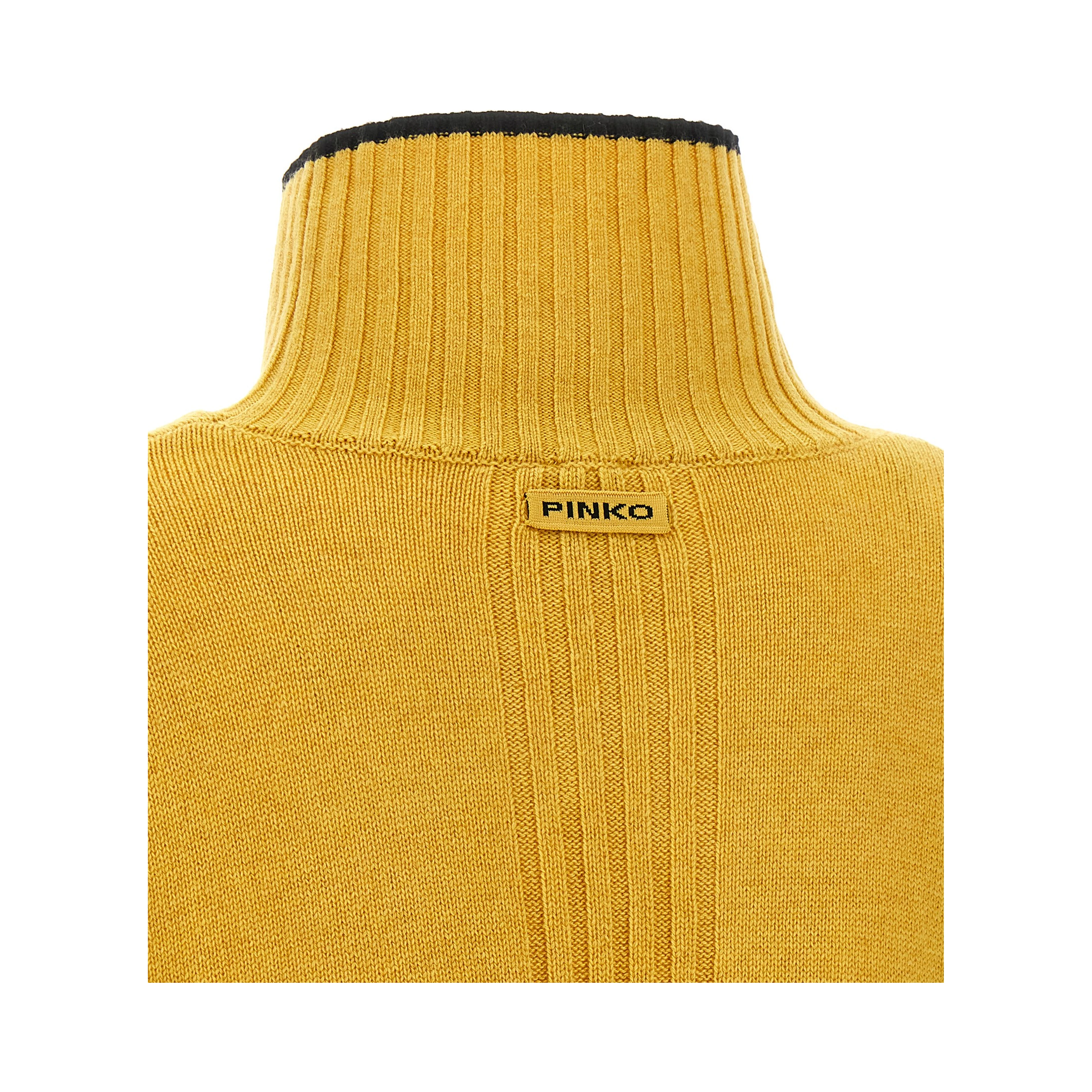 Bicolor Wool Cardigan