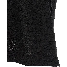 Black Cotton T-Shirt