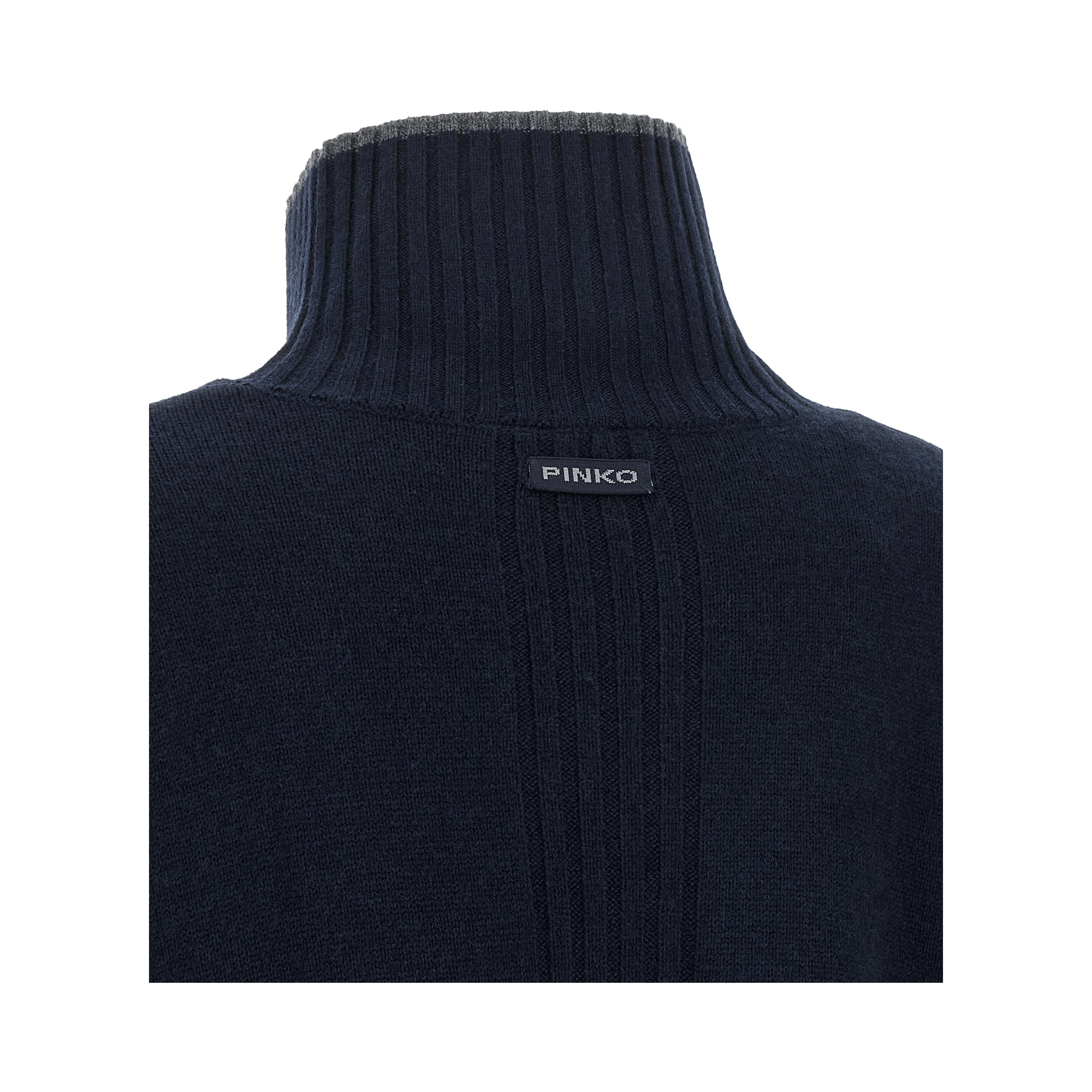 Blue Wool Cardigan