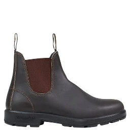 Brown Leather Ankle Boots