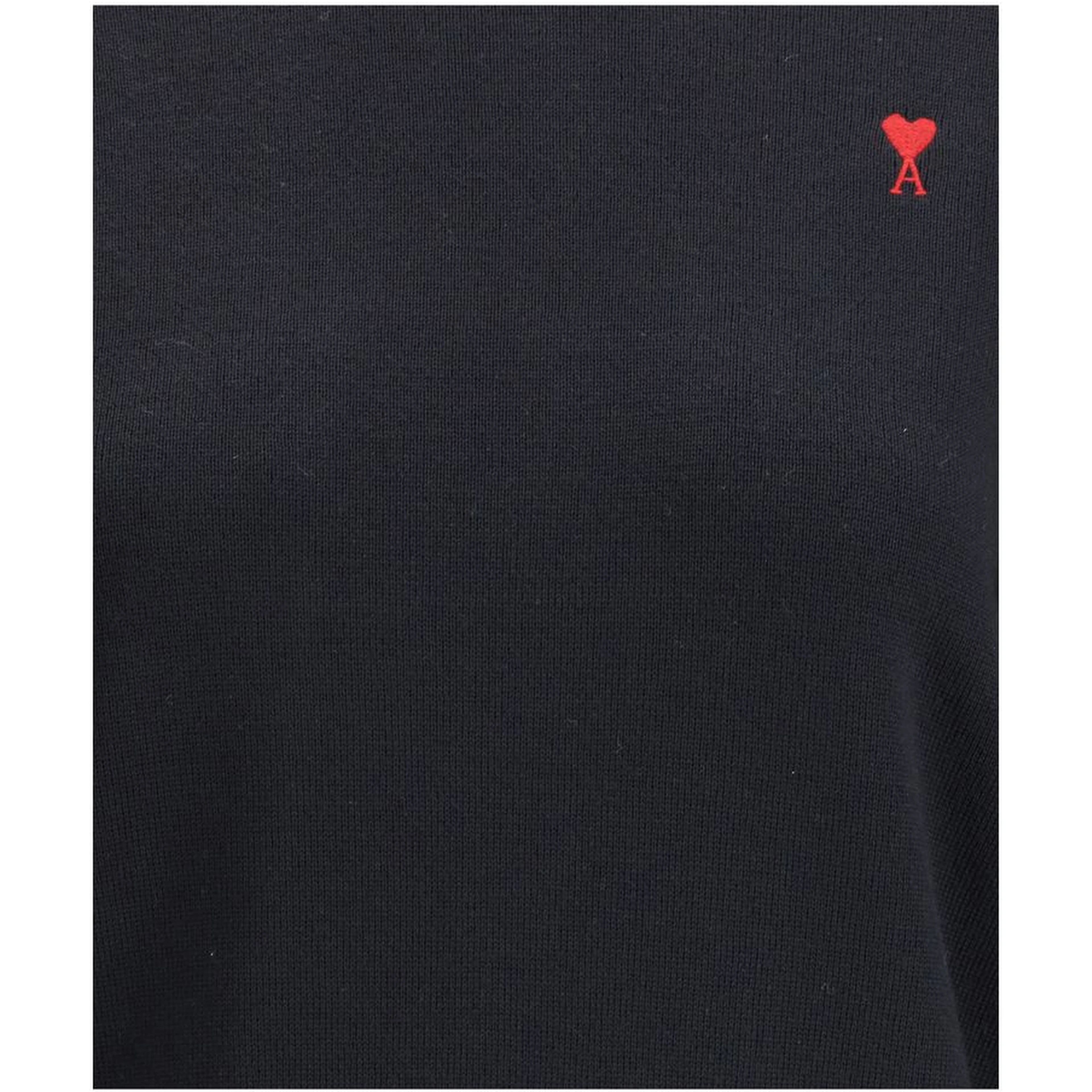 Black Merino Wool Sweatshirt