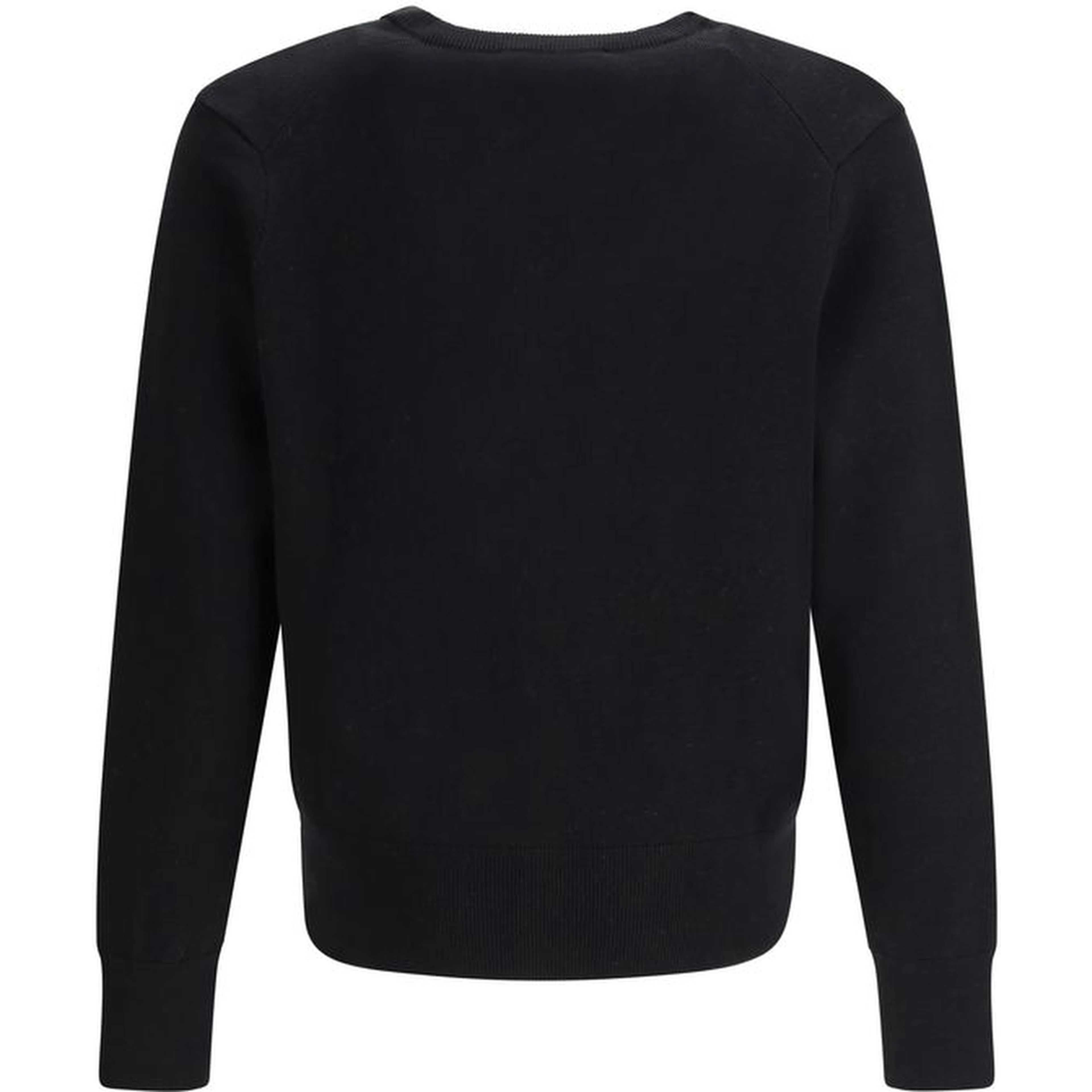 Black Wool Cardigan