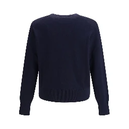 Blue Wool Sweatshirt