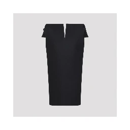 Balenciaga Wool Vareuse Dress