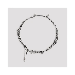 Balenciaga Typo Destroyed Necklace