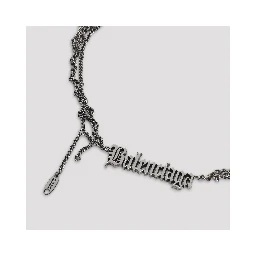 Balenciaga Typo Destroyed Necklace
