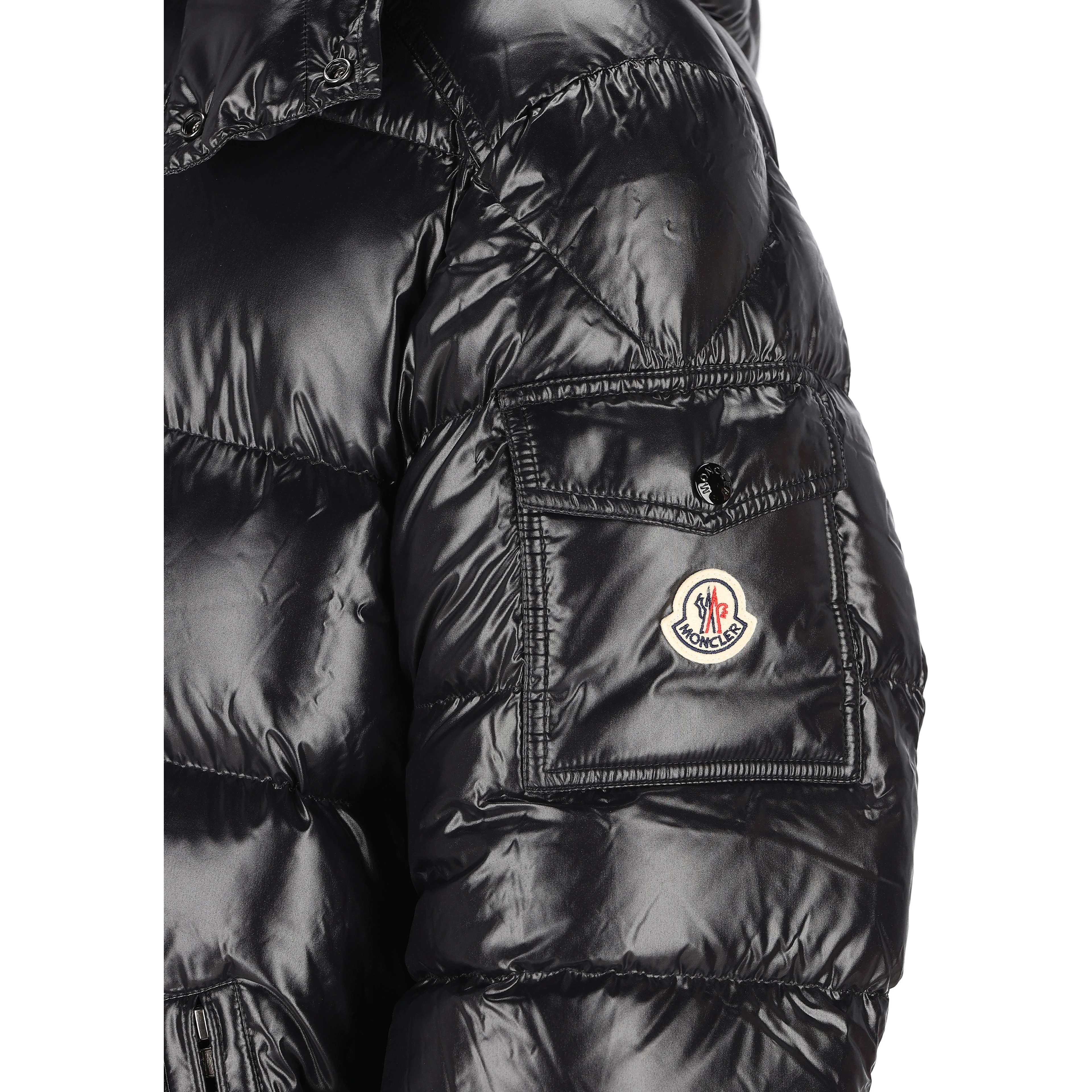 Moncler Coats Black