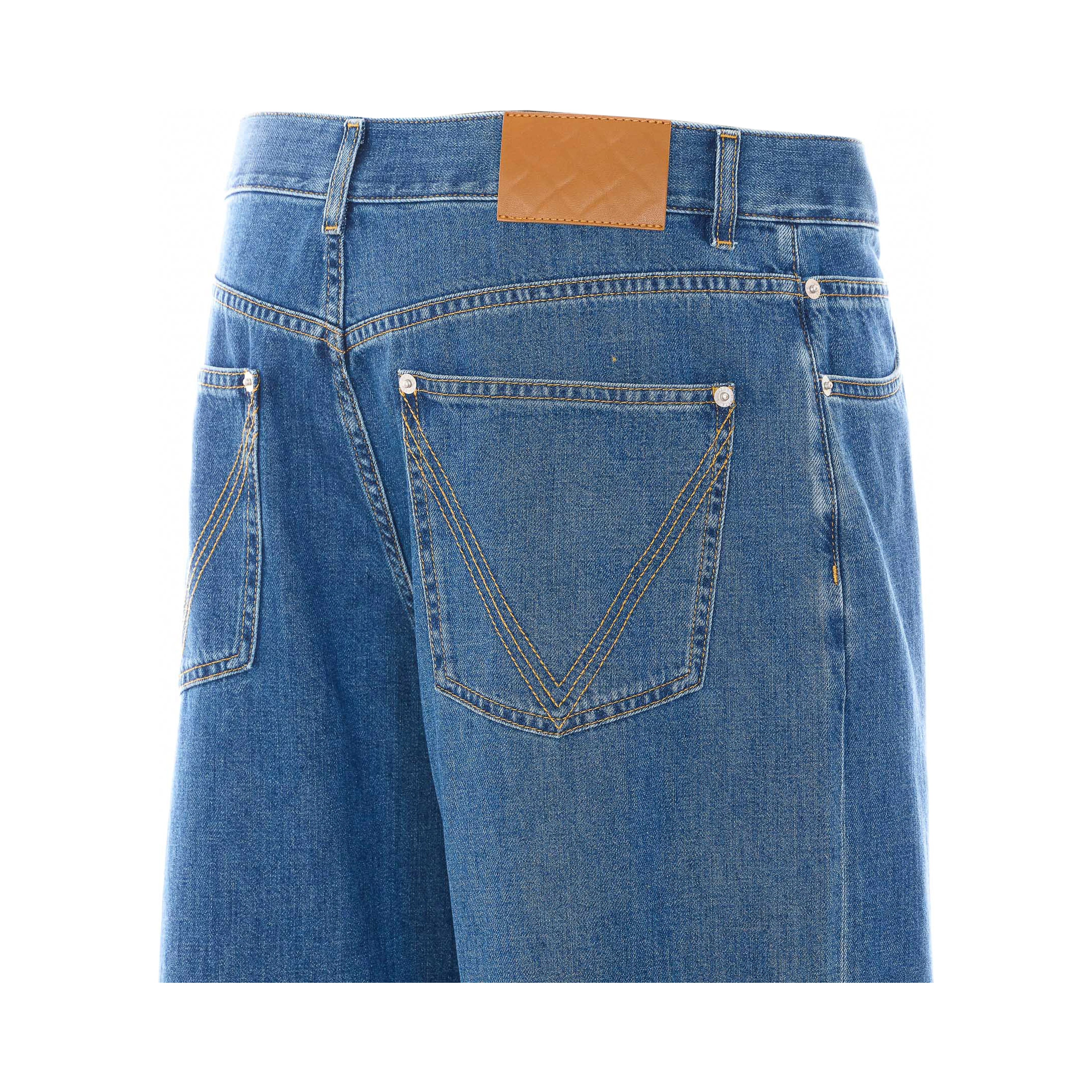 Bottega Veneta Trousers Blue