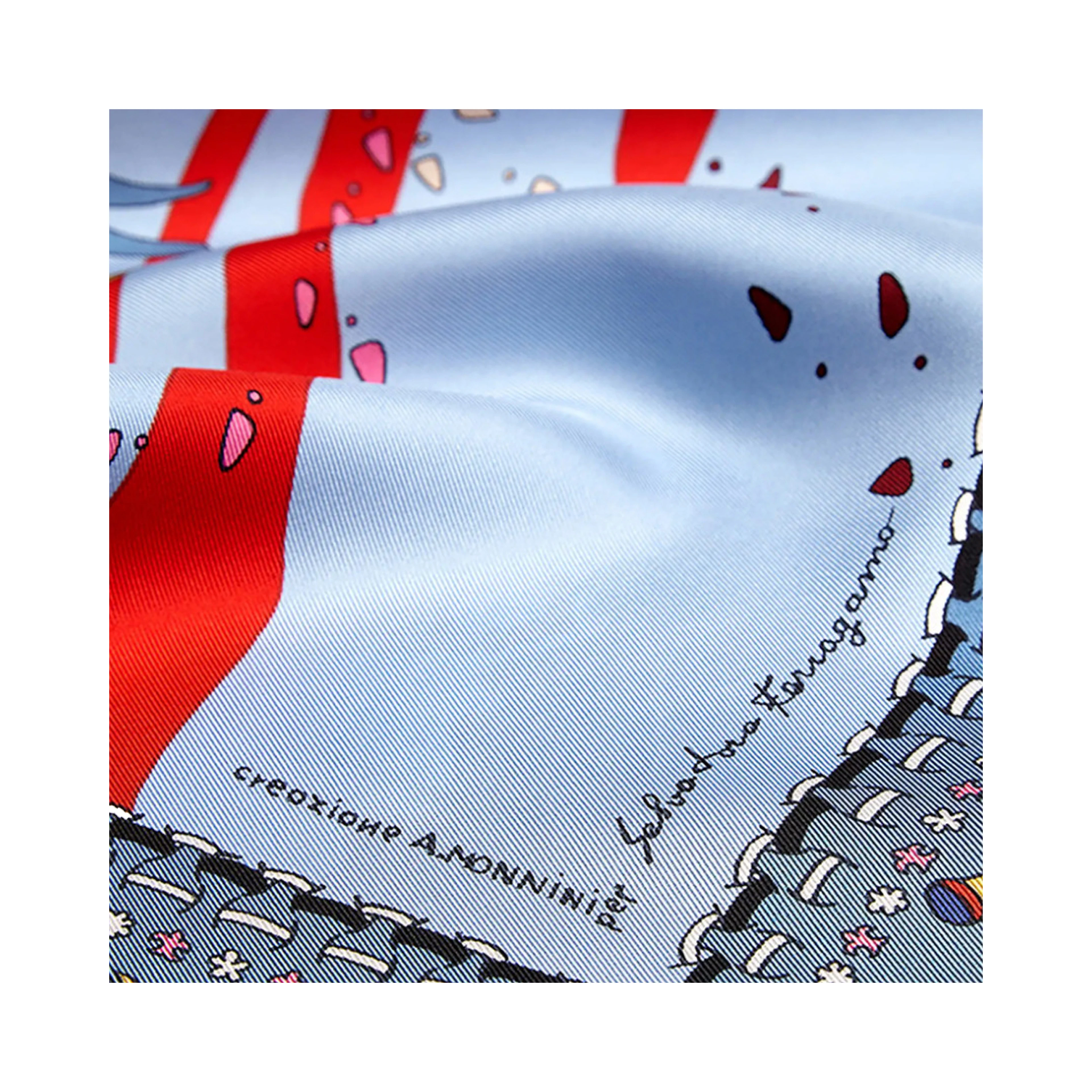 Ferragamo Scarfs Blue