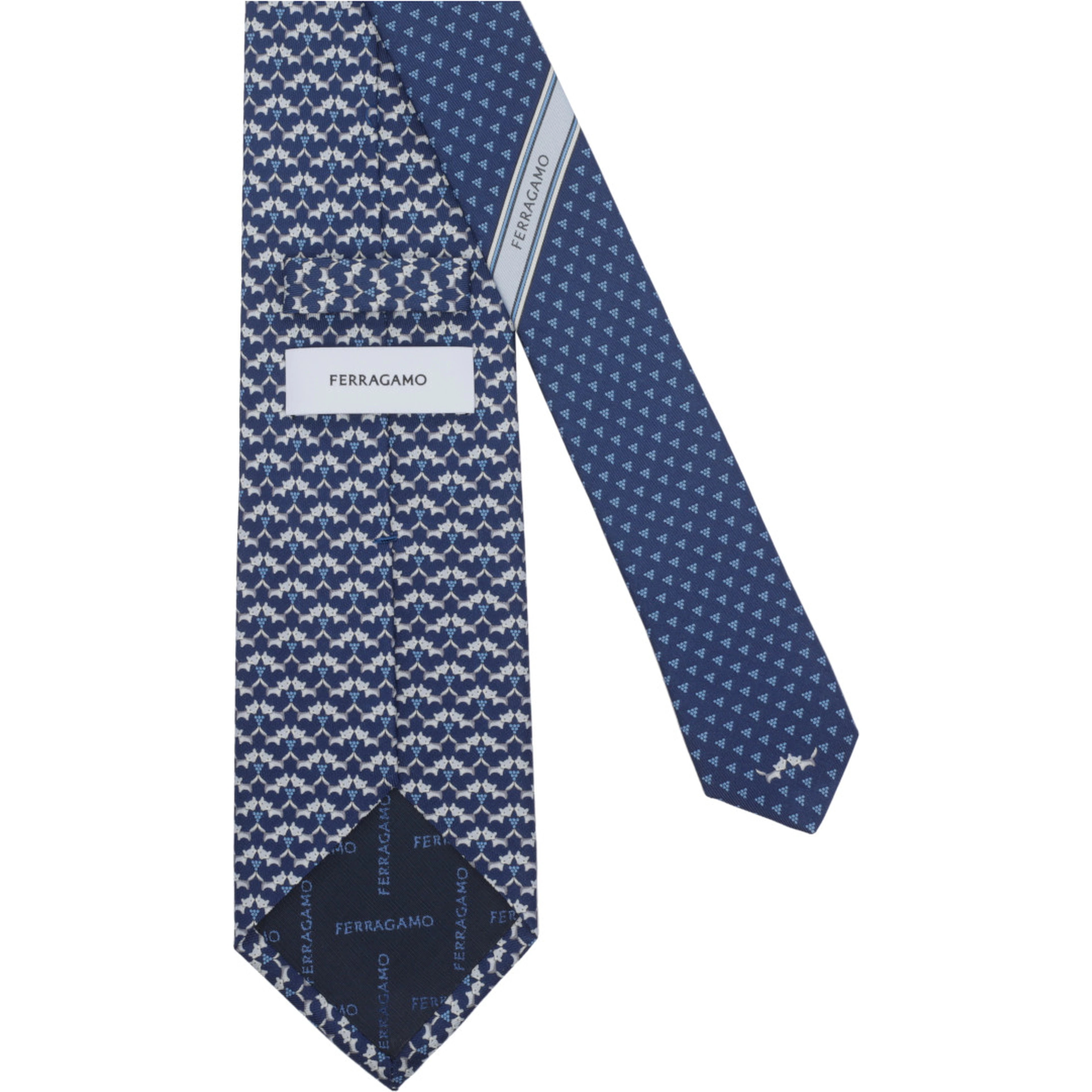 Ferragamo Ties Blue