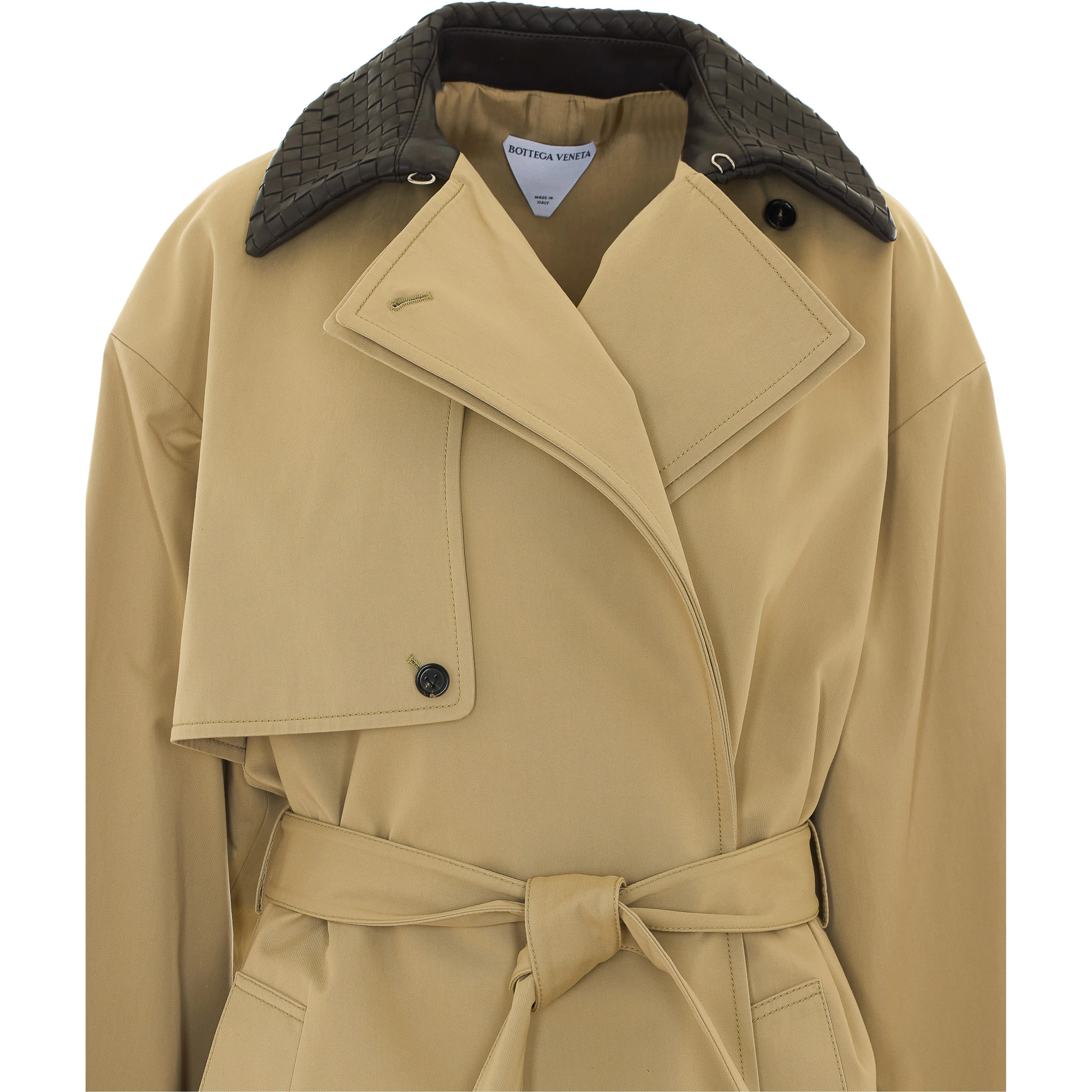 Bottega Veneta Coats Beige