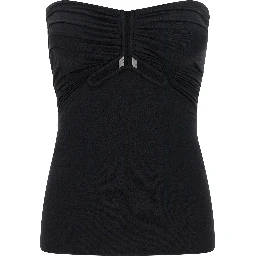 Black Nylon Tank Tops
