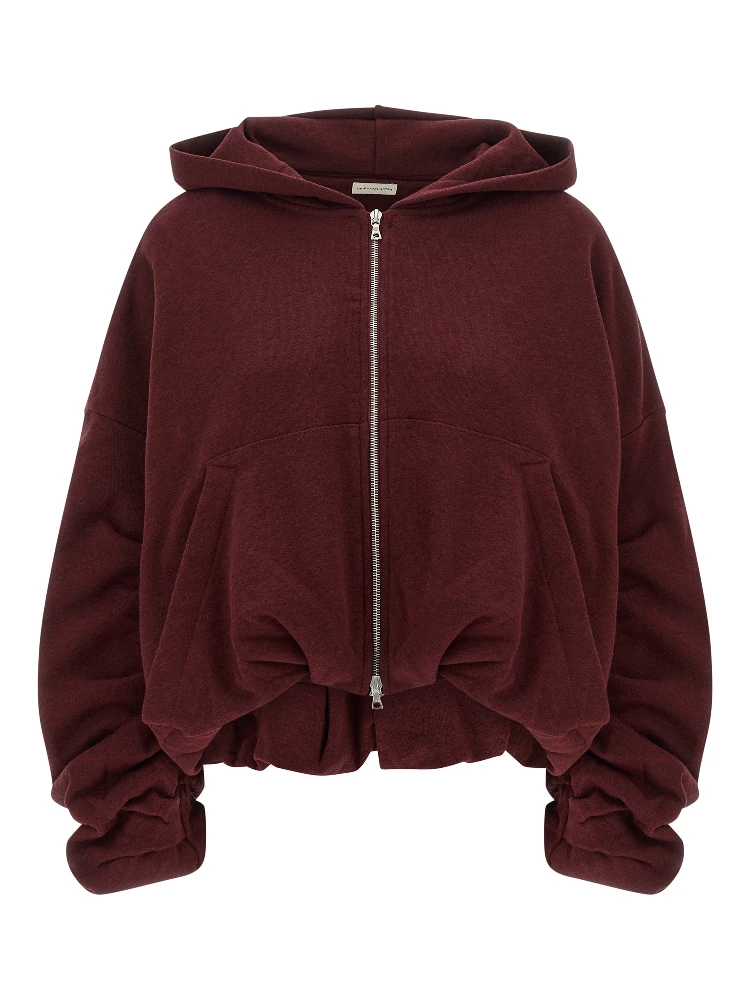 Bordeaux Cotton Hoodie