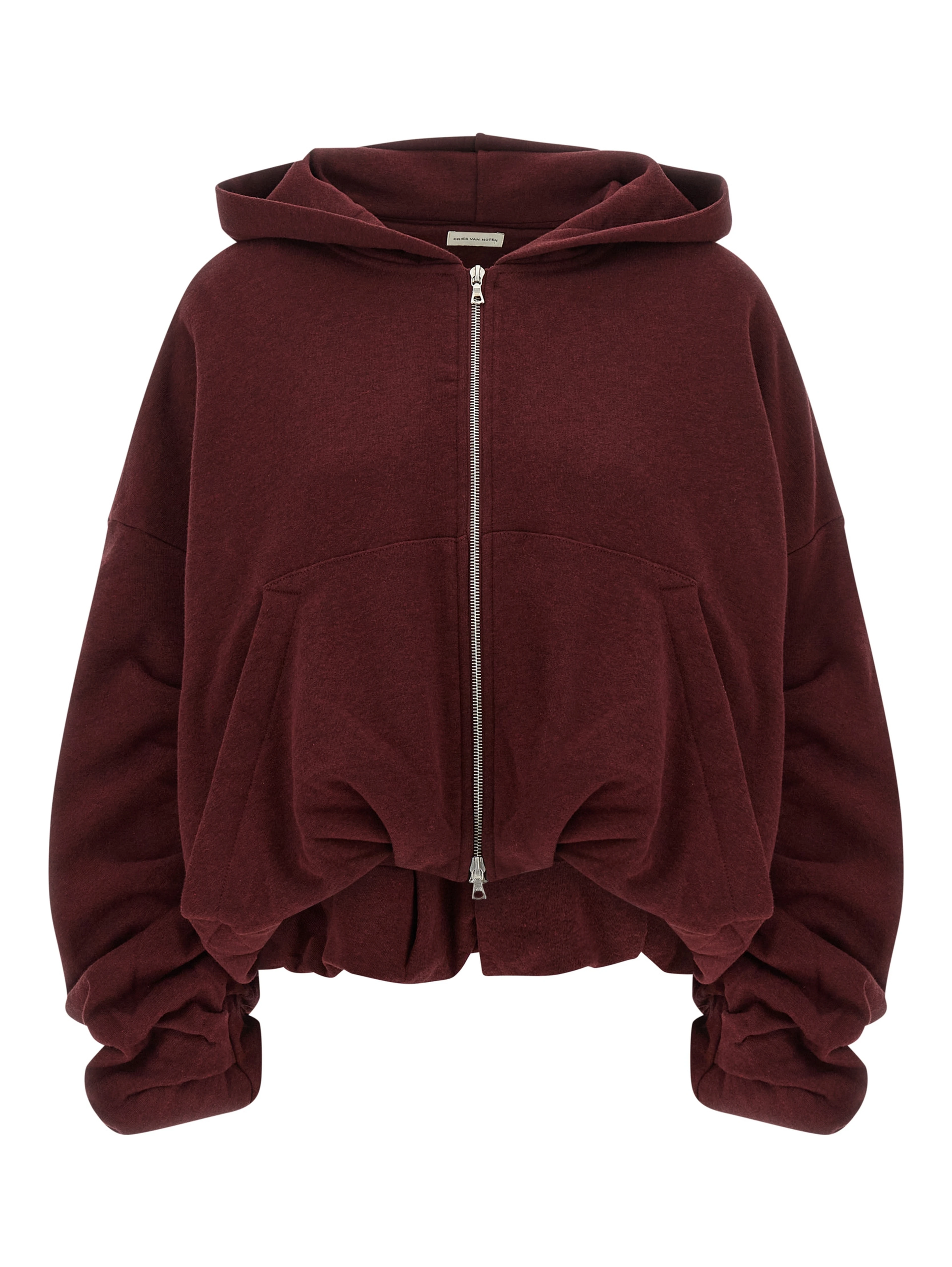 Bordeaux Cotton Hoodie