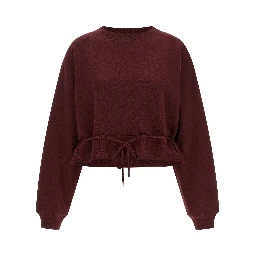 Bordeaux Cotton Sweatshirt