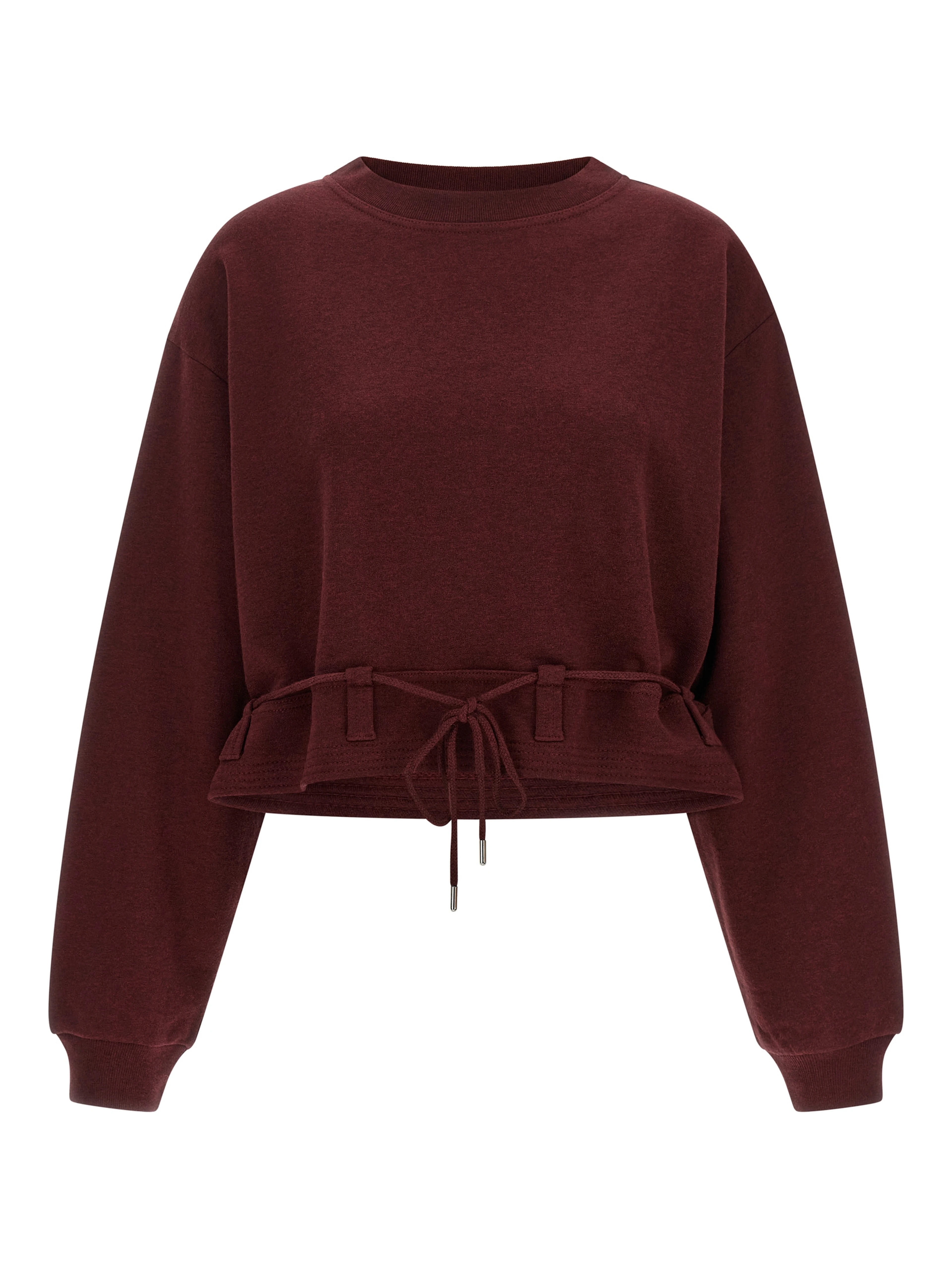 Bordeaux Cotton Sweatshirt