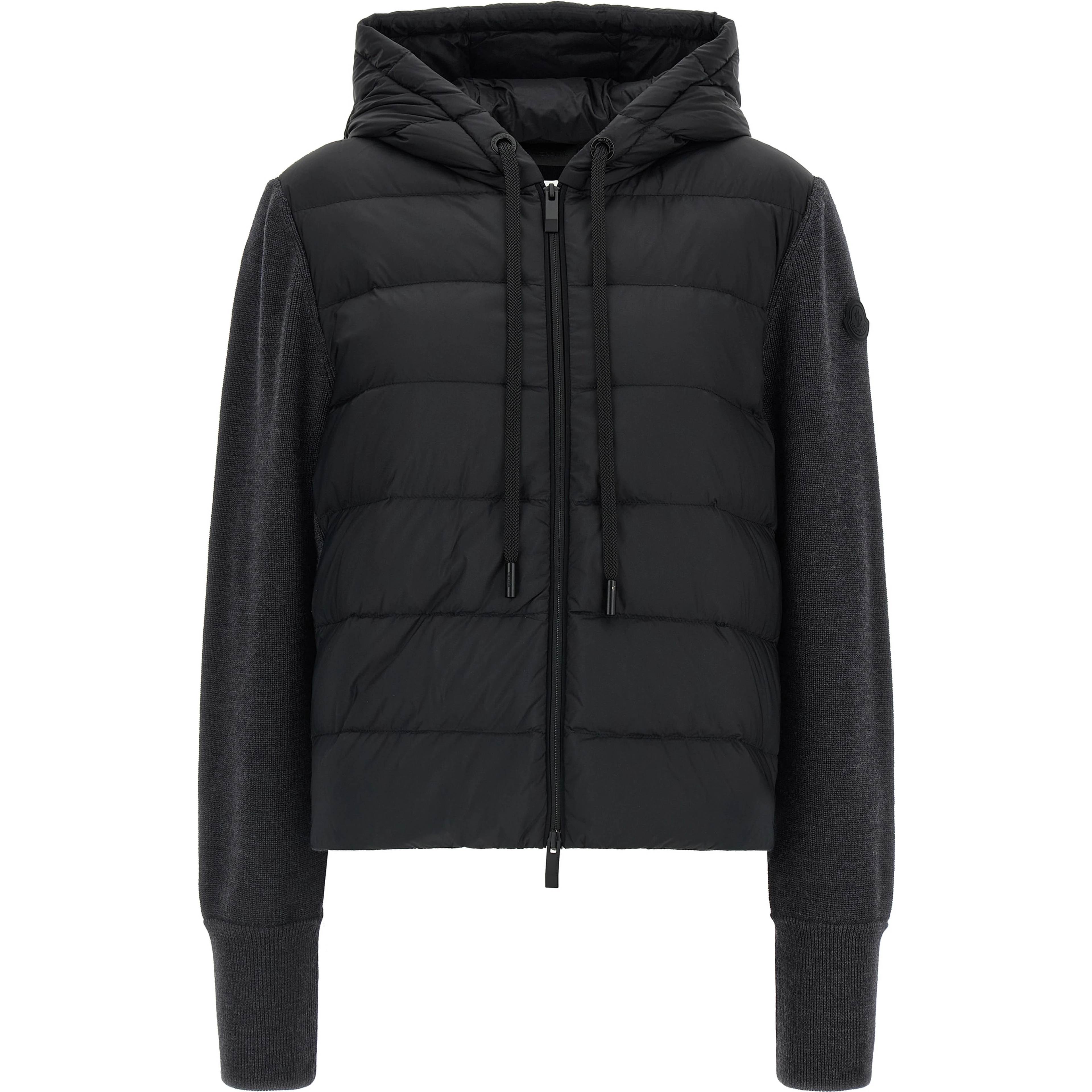 Gray Polyamide Cardigan