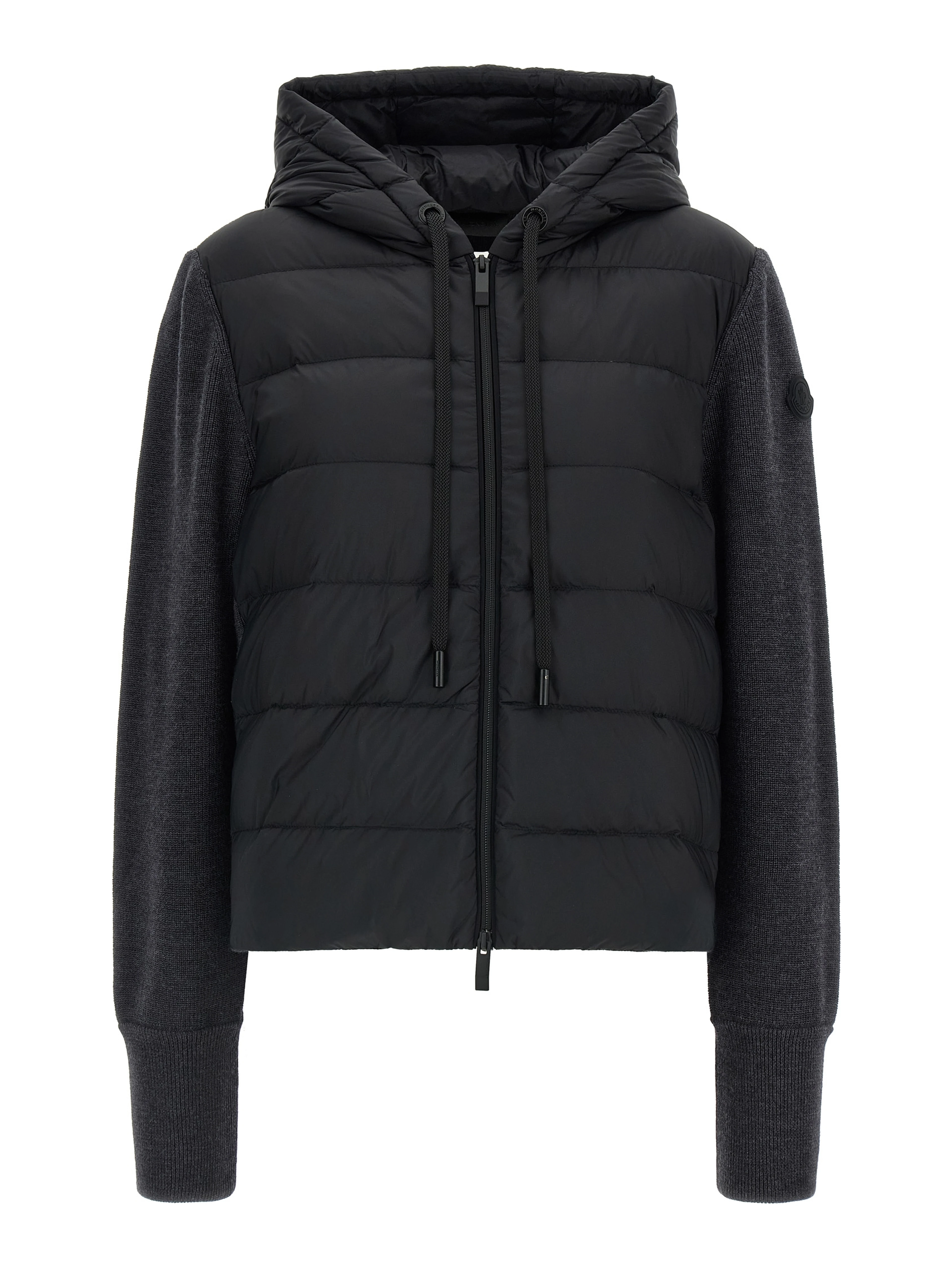 Gray Polyamide Cardigan