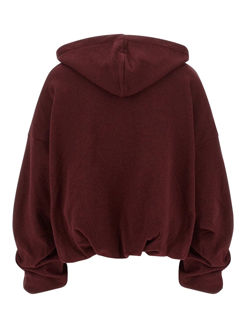 Bordeaux Cotton Hoodie