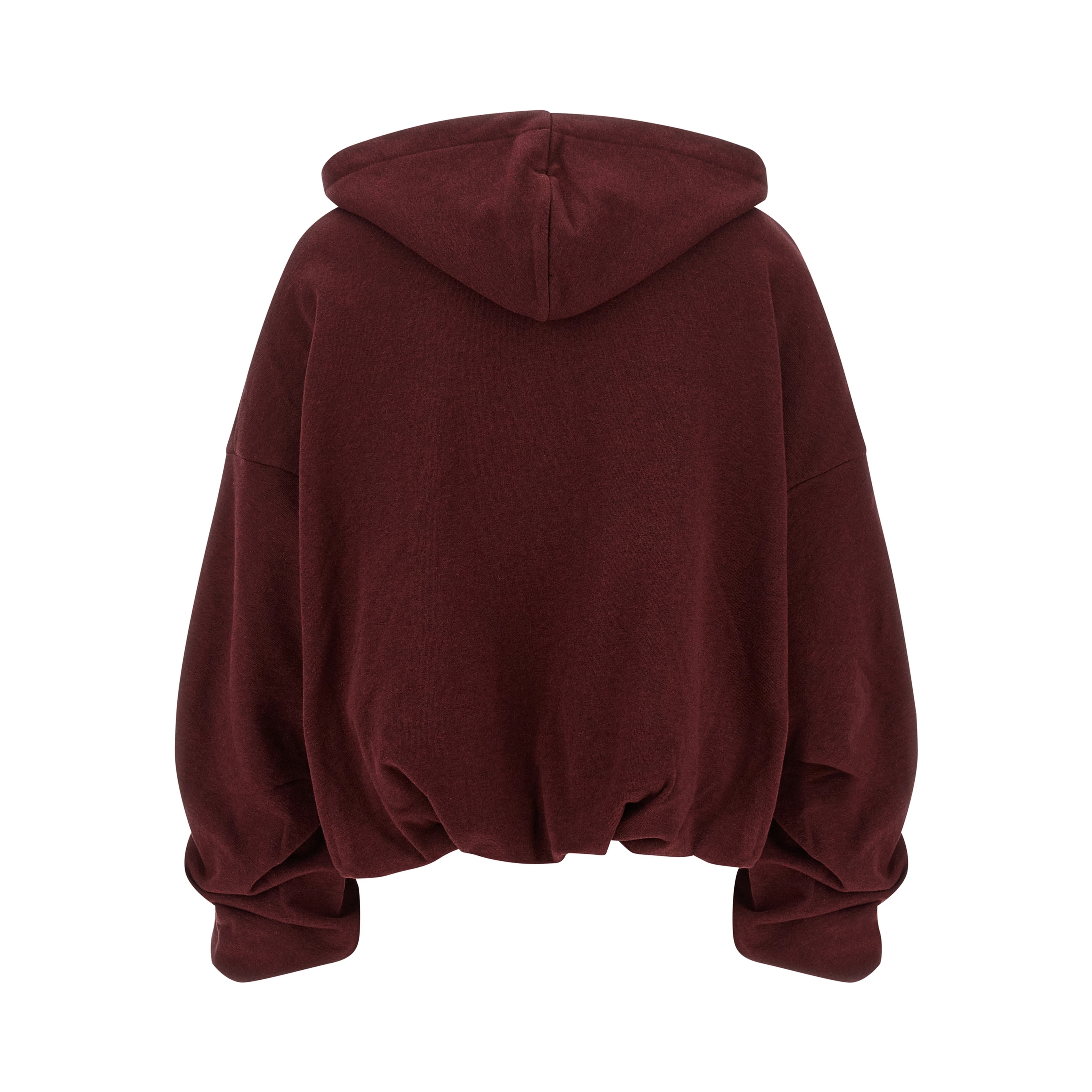 Bordeaux Cotton Hoodie