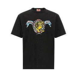 Black Cotton T-Shirt