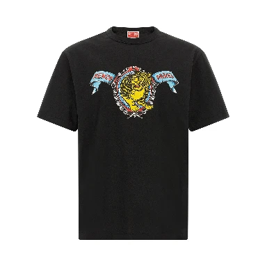 Black Cotton T-Shirt