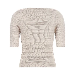 Beige Polyester Blouse