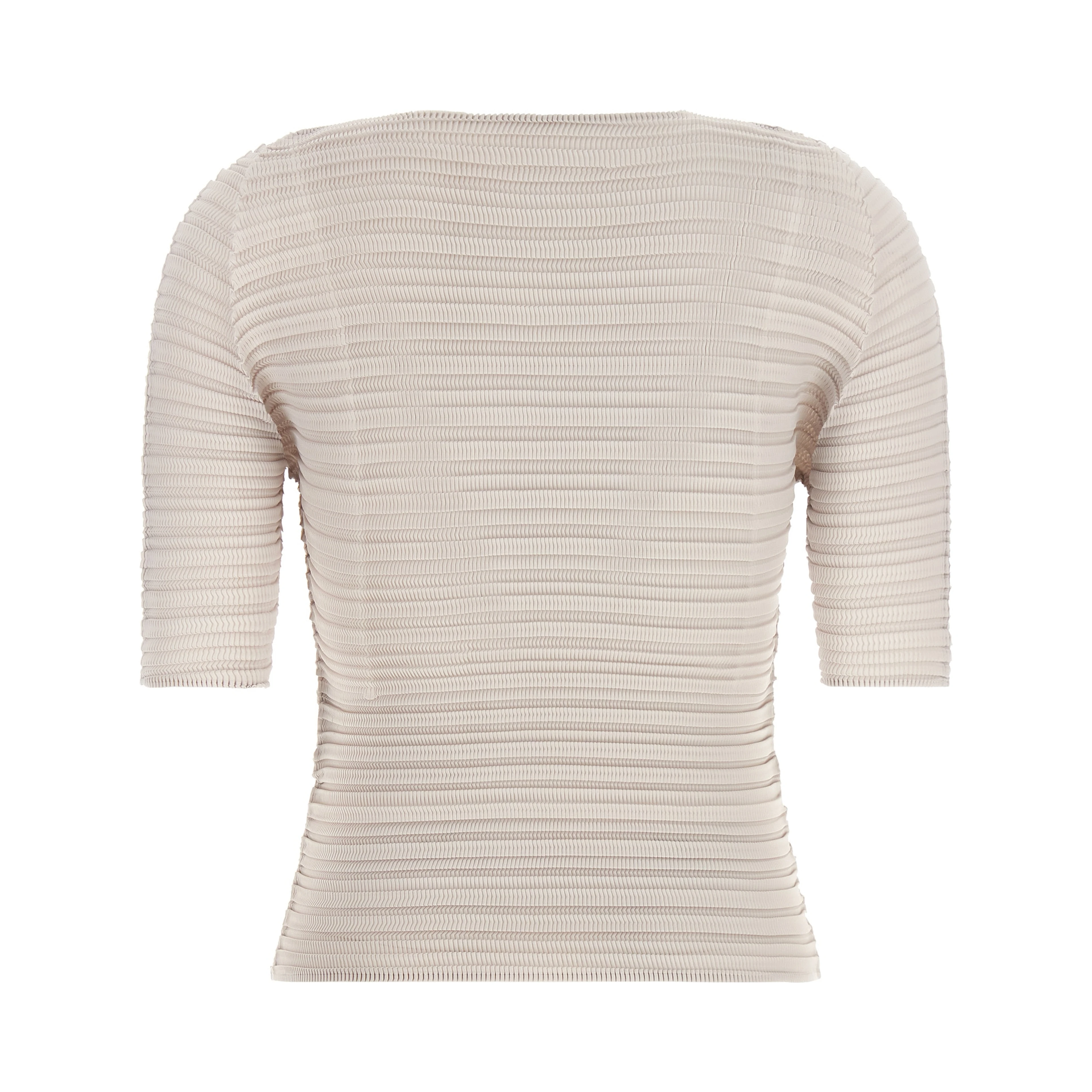Beige Polyester Blouse