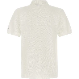 White Cotton Polo Shirt