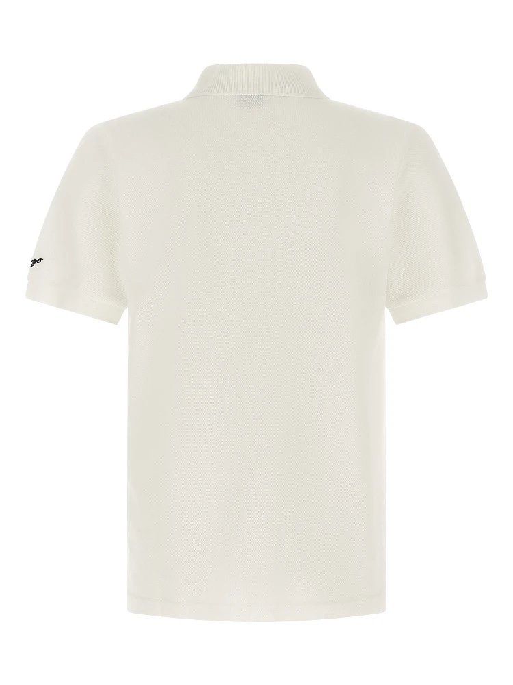 White Cotton Polo Shirt alternative