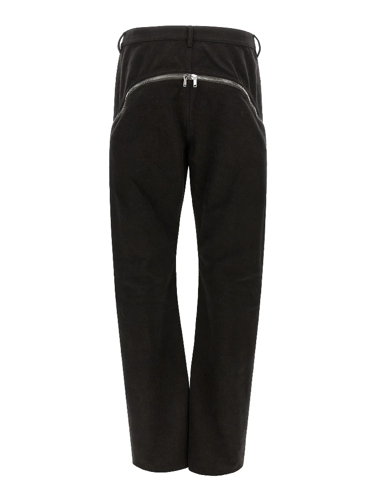 Black Cotton Flared Pants alternative