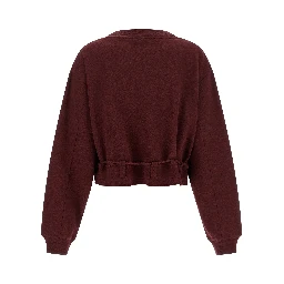 Bordeaux Cotton Sweatshirt