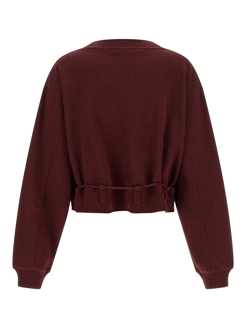 Bordeaux Cotton Sweatshirt