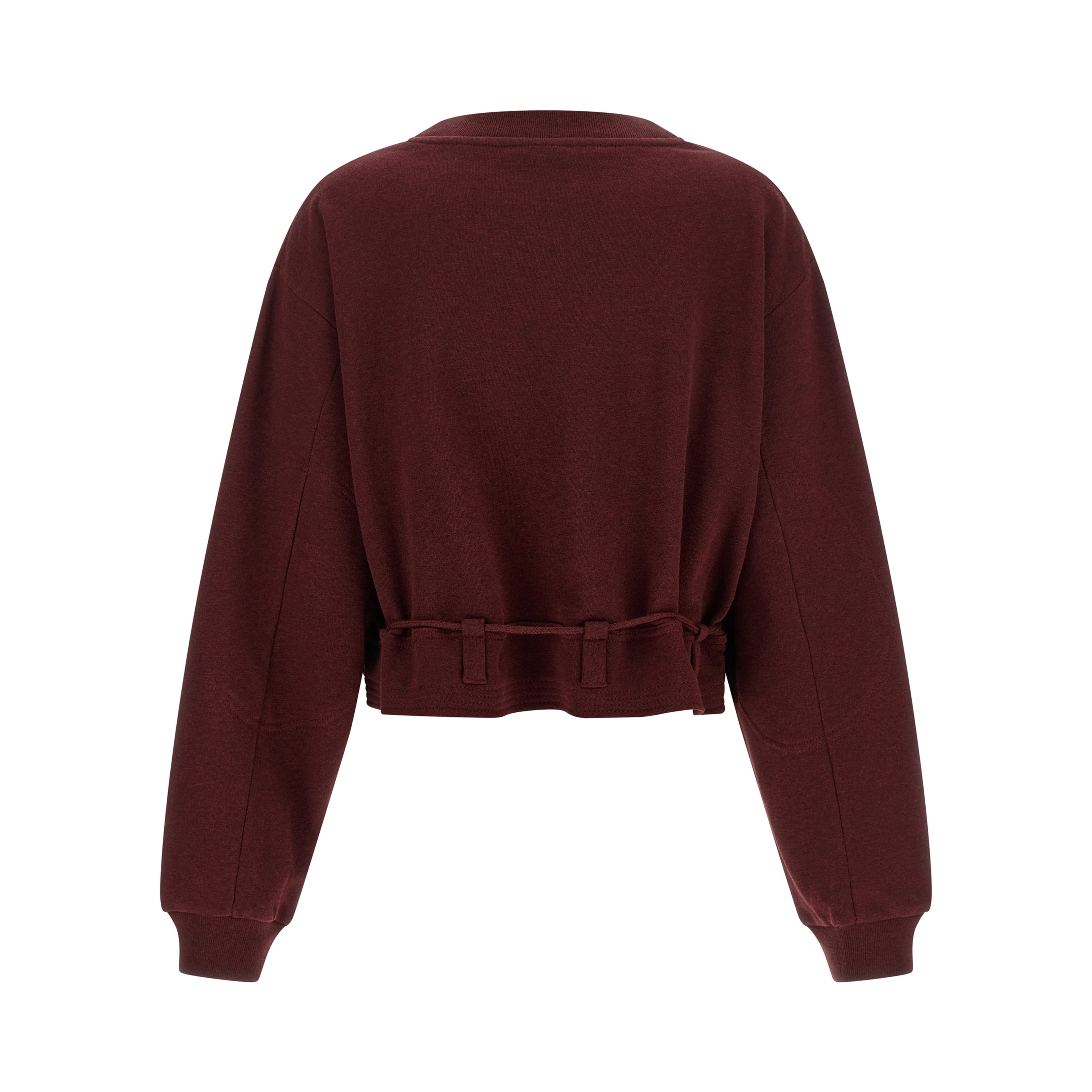 Bordeaux Cotton Sweatshirt