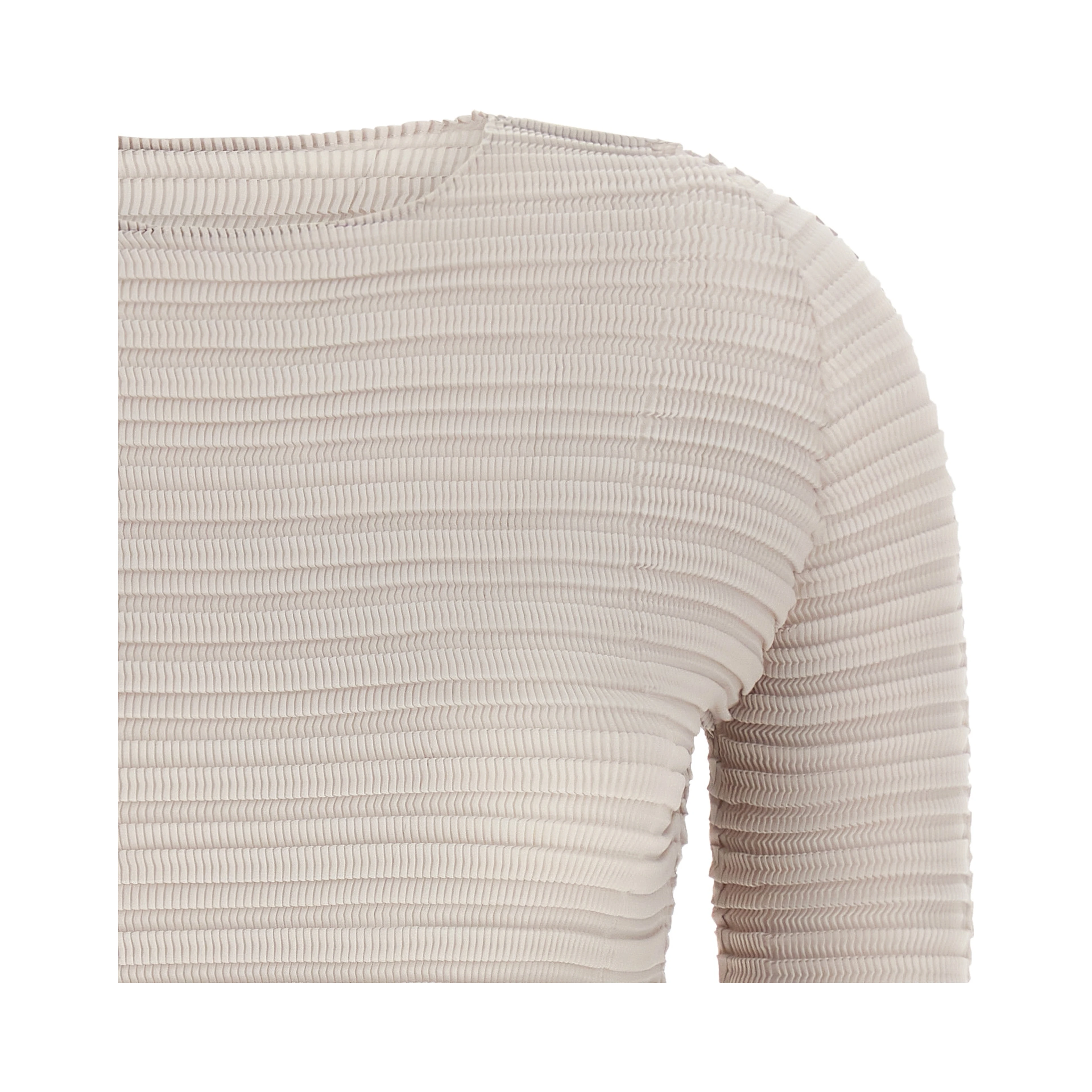 Beige Polyester Blouse
