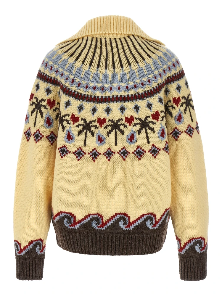 Multicolor Virgin Wool Cardigan alternative