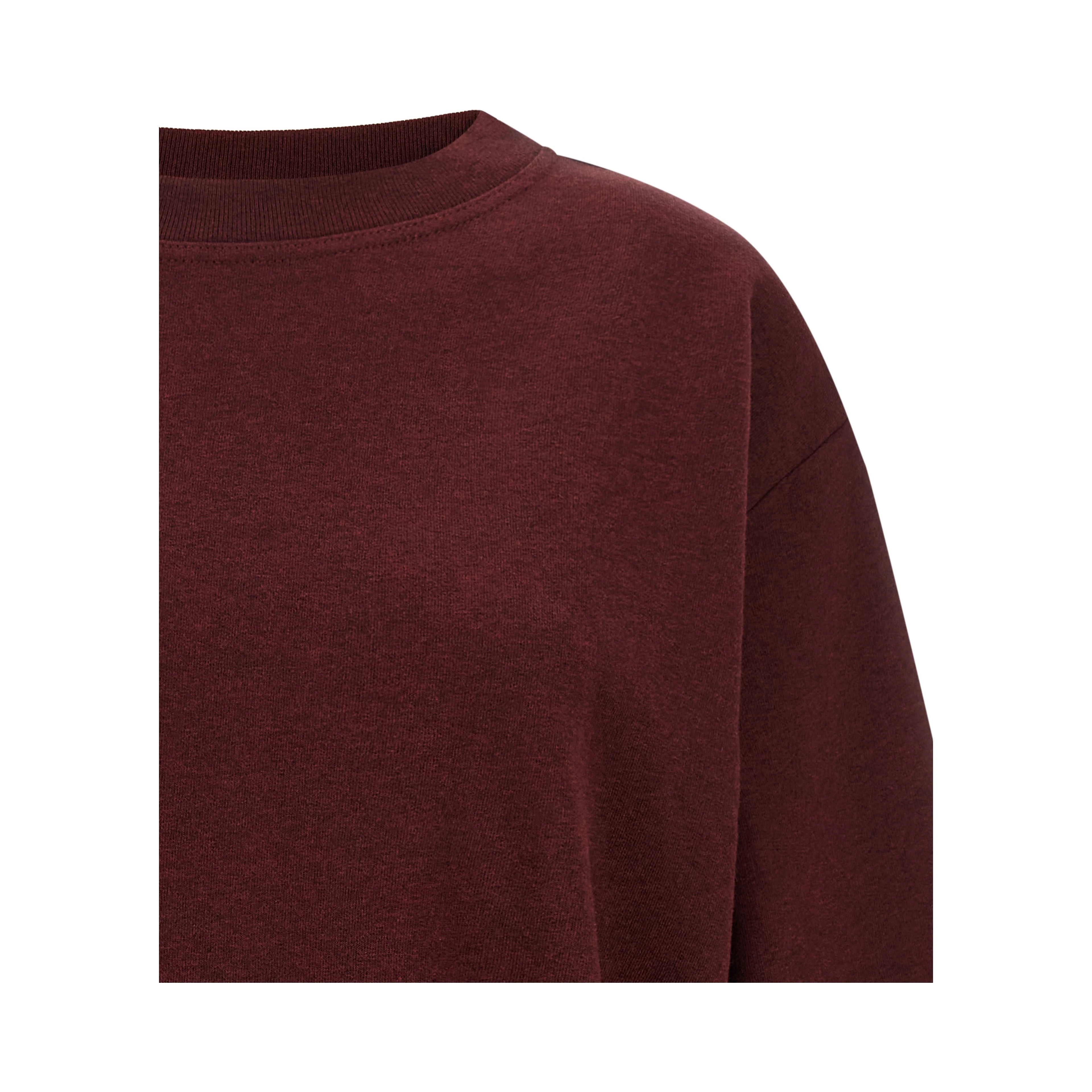 Bordeaux Cotton Sweatshirt