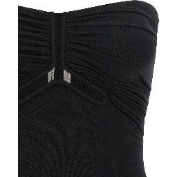 Black Nylon Tank Tops