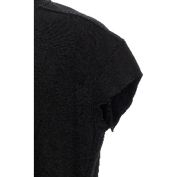 Black Cotton T-Shirt