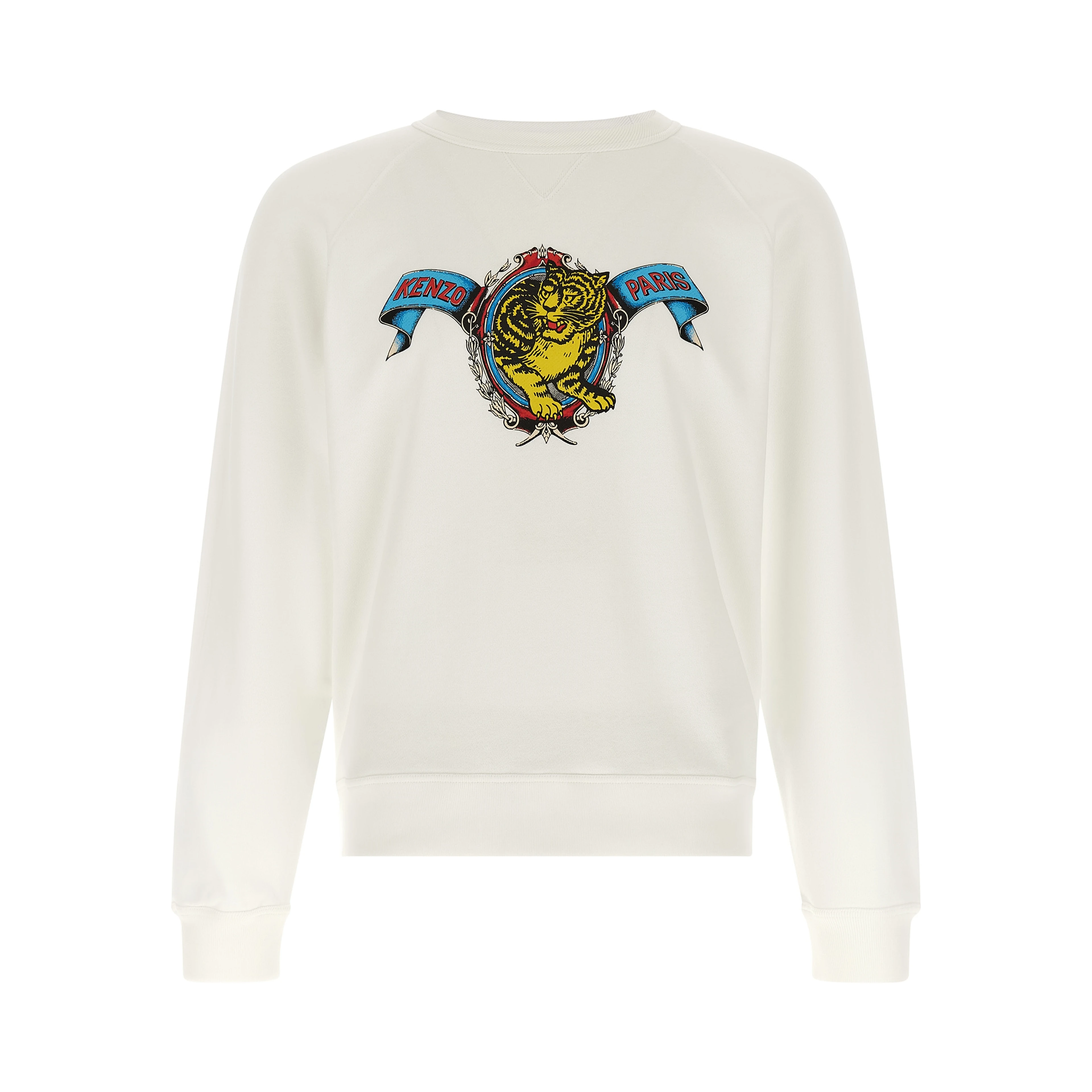 White Viscose Sweatshirt