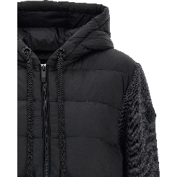 Gray Polyamide Cardigan
